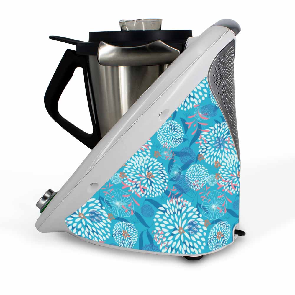 Vorwerk thermomix TM5 Floral Pattern3 Seitenansicht links