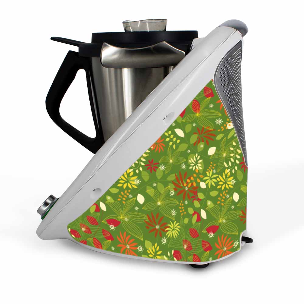 Vorwerk thermomix TM5 Floral Pattern9 Seitenansicht links