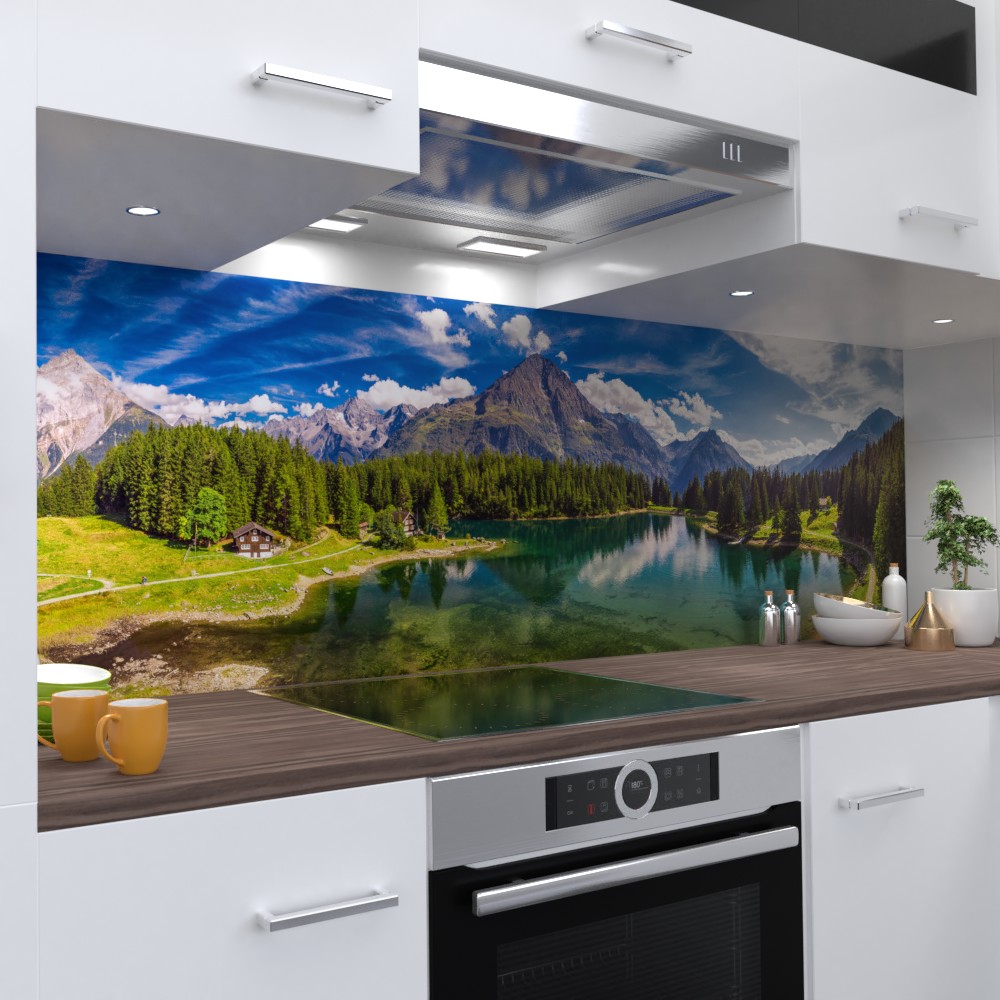 Arnisee Design Küchenrückwand selbstklebend Wandtattoo für Fliesenspiegel